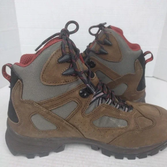 RED WING 6785 Brown Work Boot Hiker Safety Toe Leather Men US 9 D EUC